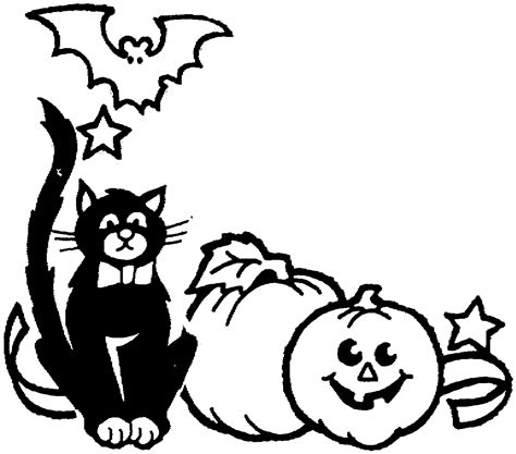 black and white halloween clip art|halloween clip art free printable.